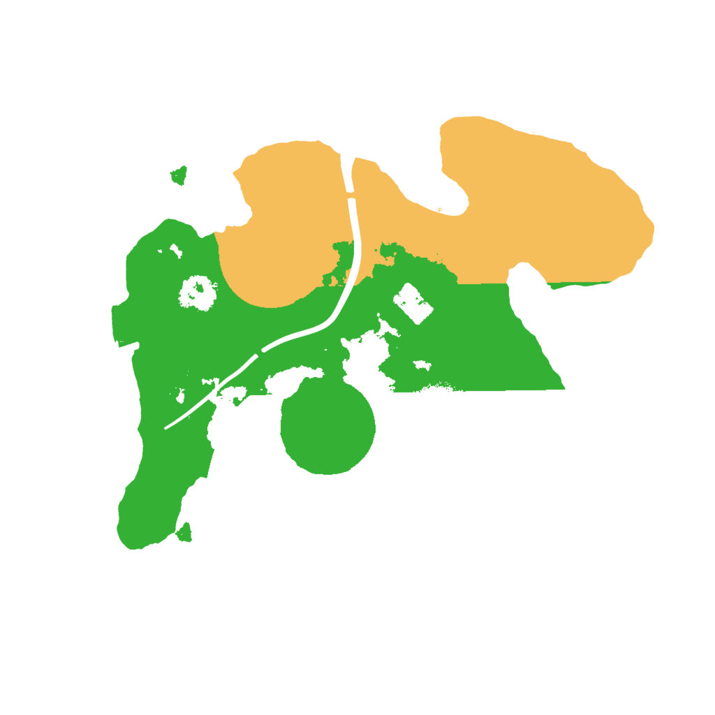 Biome Rust Map: Procedural Map, Size: 2000, Seed: 124124