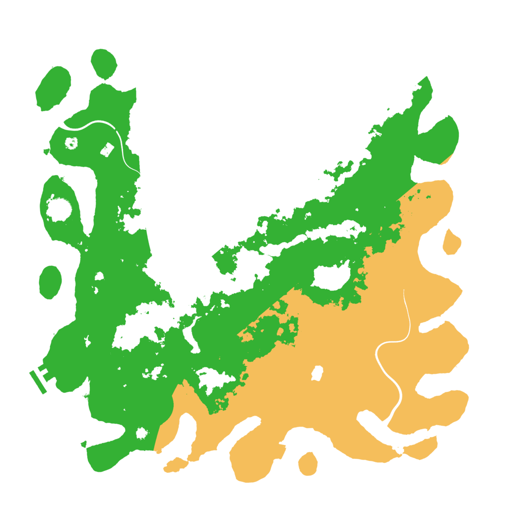 Biome Rust Map: Procedural Map, Size: 4000, Seed: 45268