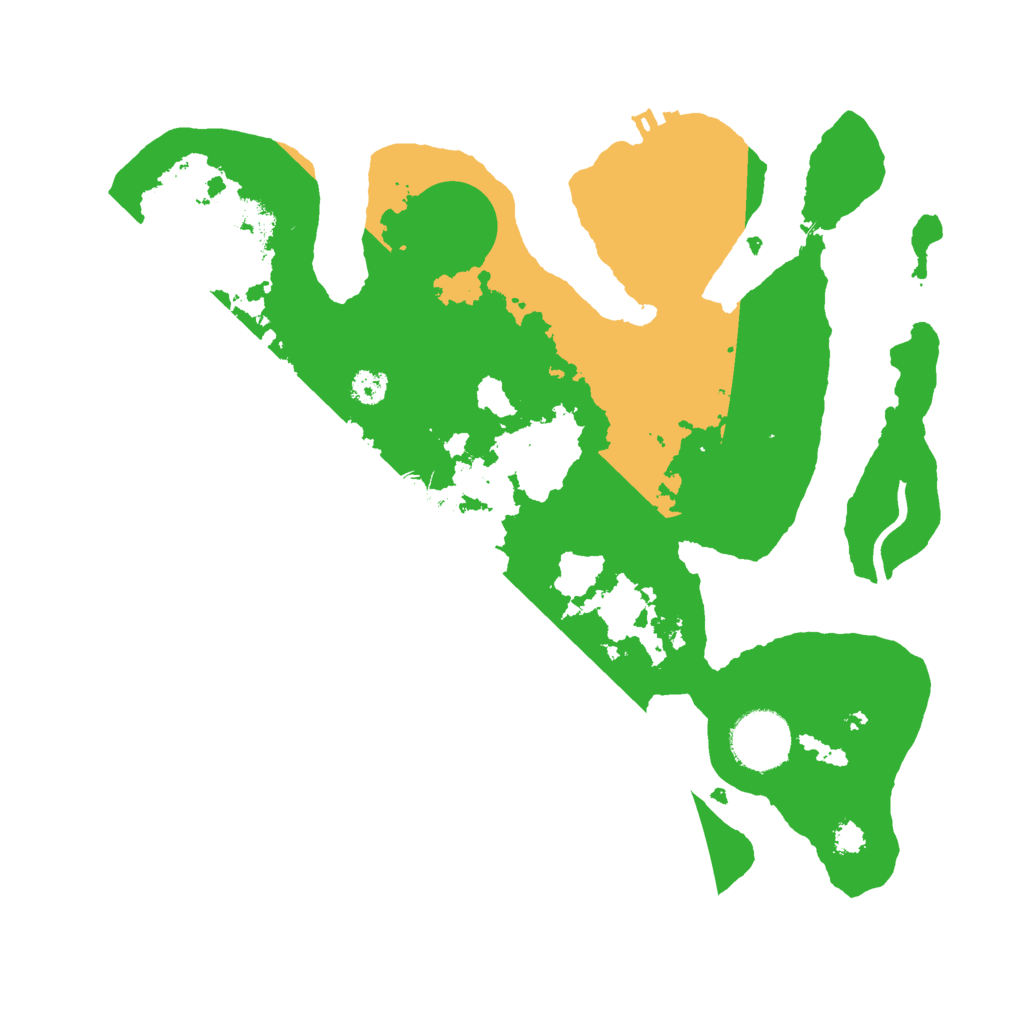 Biome Rust Map: Procedural Map, Size: 3000, Seed: 2117792727