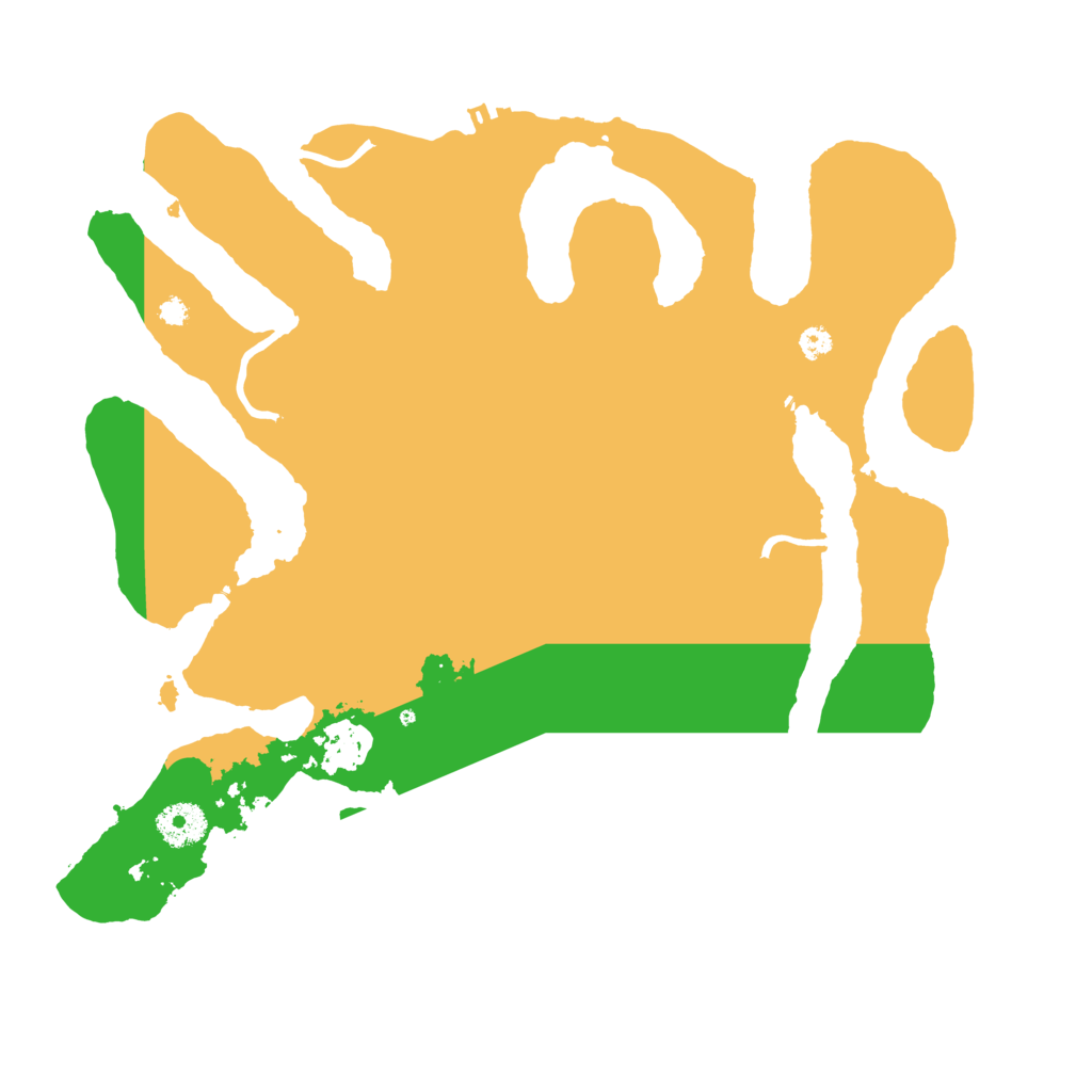 Biome Rust Map: Procedural Map, Size: 3500, Seed: 2482