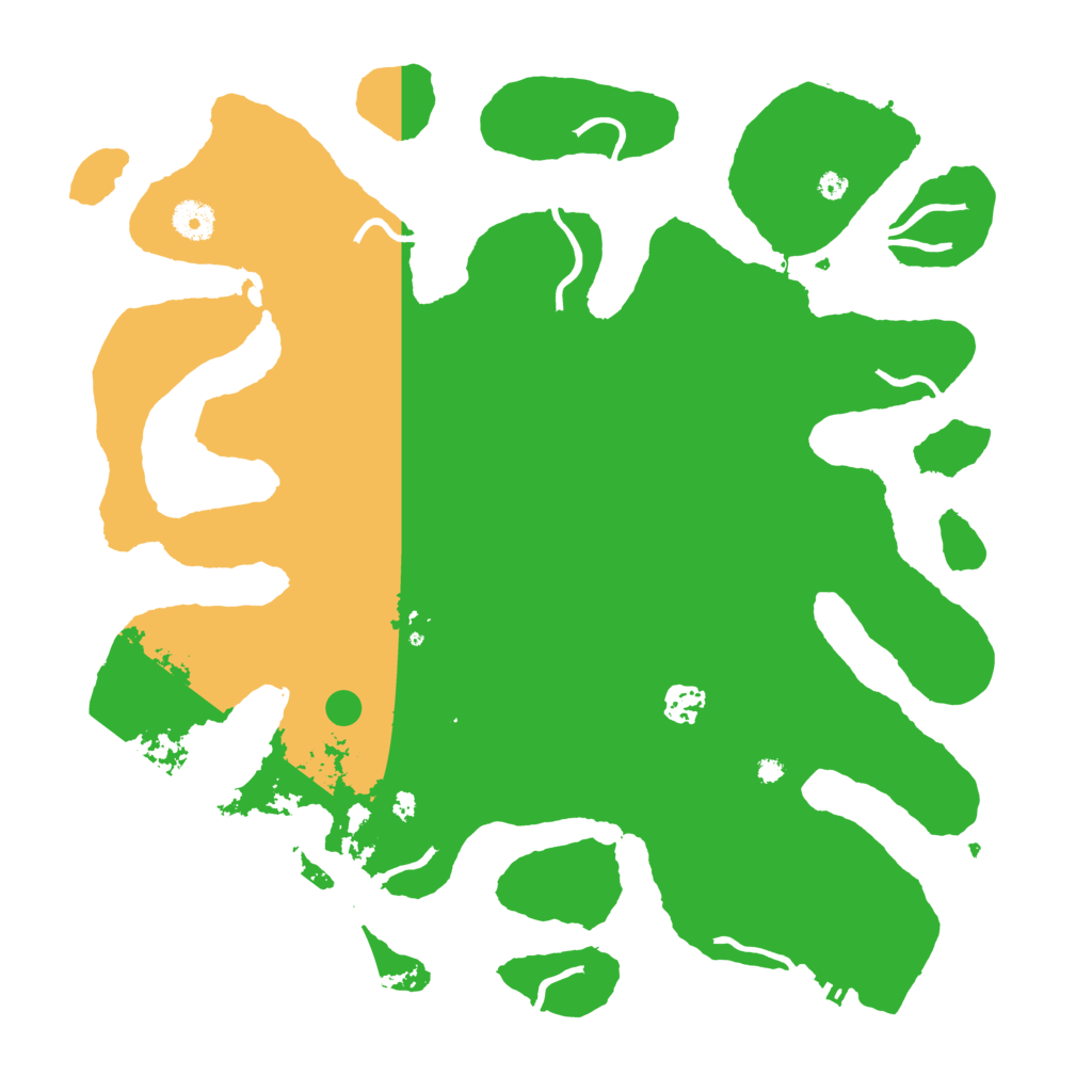 Biome Rust Map: Procedural Map, Size: 4000, Seed: 203795