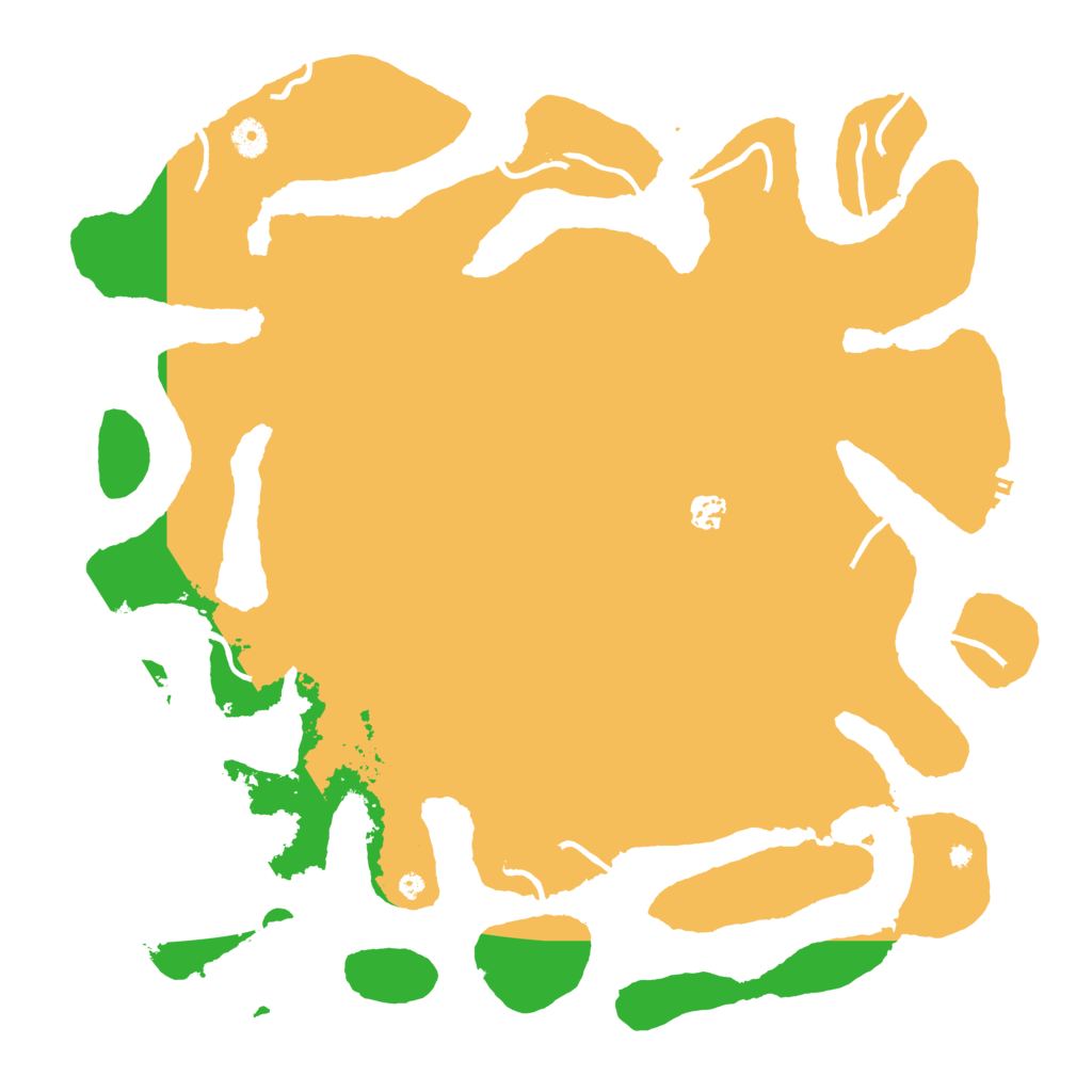 Biome Rust Map: Procedural Map, Size: 4500, Seed: 65442