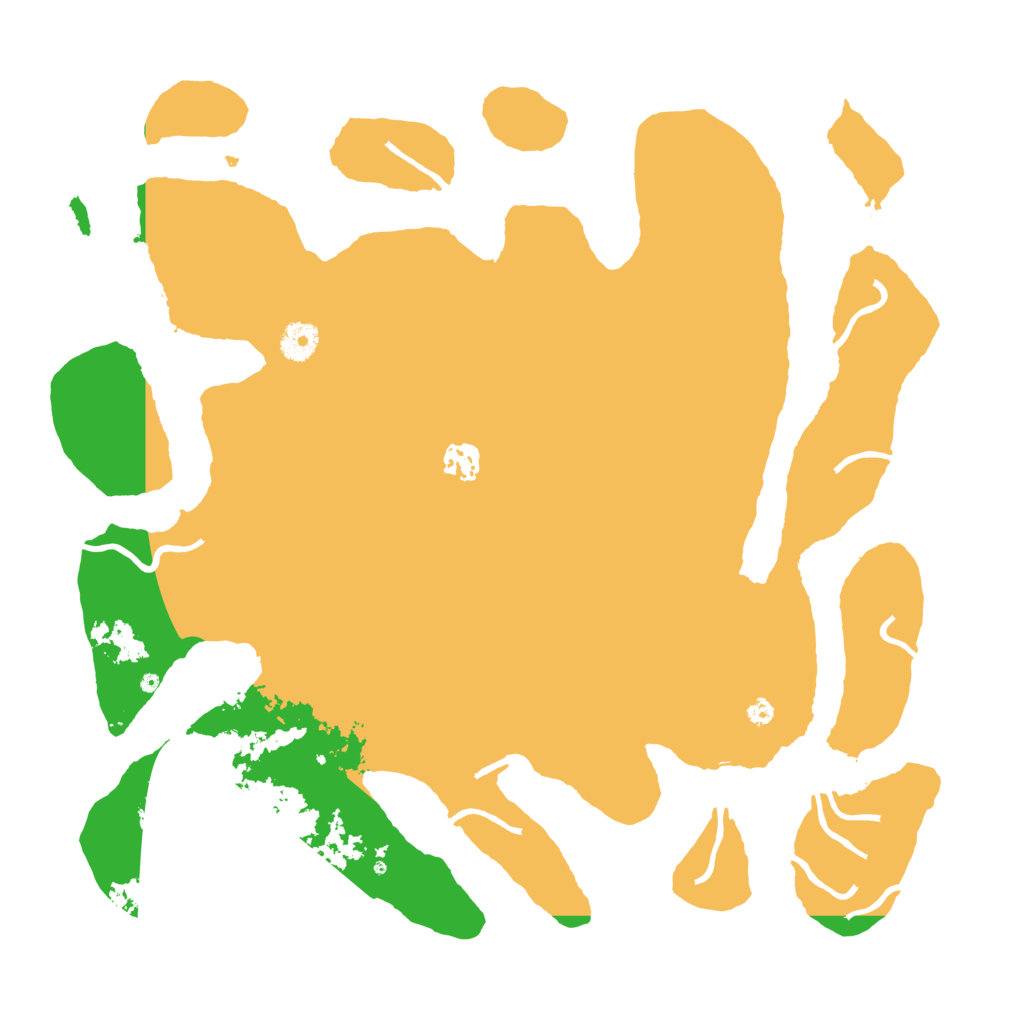 Biome Rust Map: Procedural Map, Size: 4000, Seed: 160810