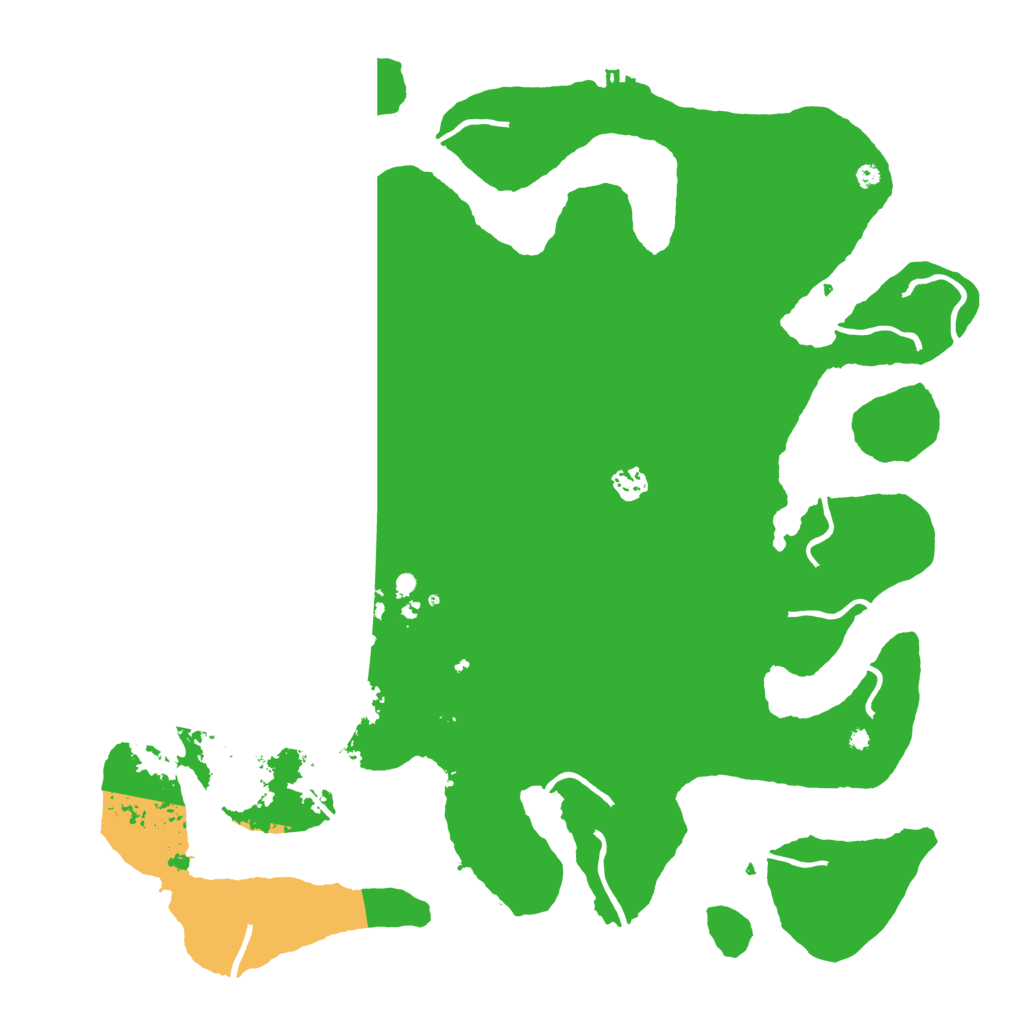 Biome Rust Map: Procedural Map, Size: 4500, Seed: 1421803835