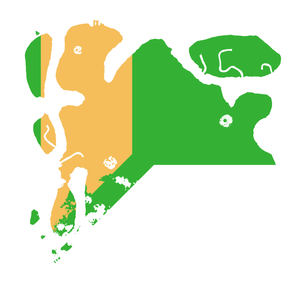 Biome Rust Map: Procedural Map, Size: 3700, Seed: 595676538