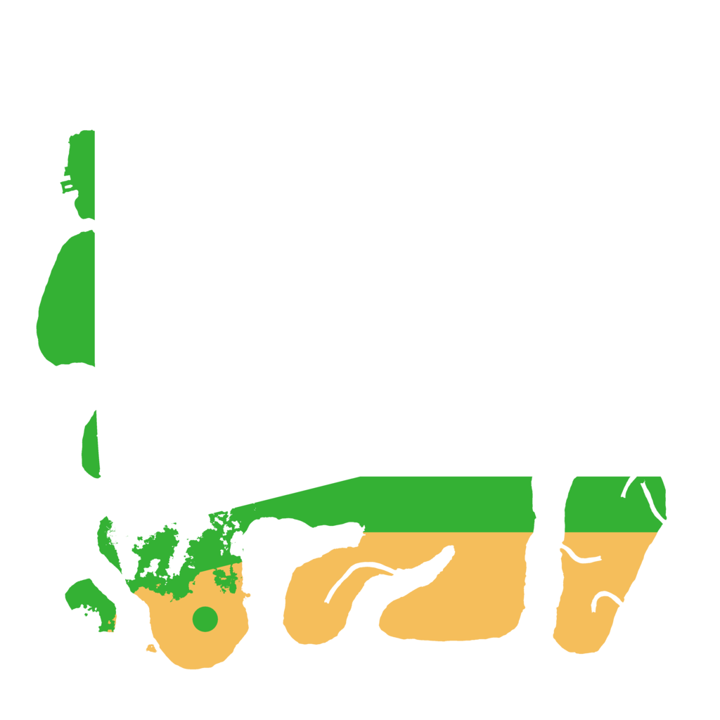 Biome Rust Map: Procedural Map, Size: 3760, Seed: 1