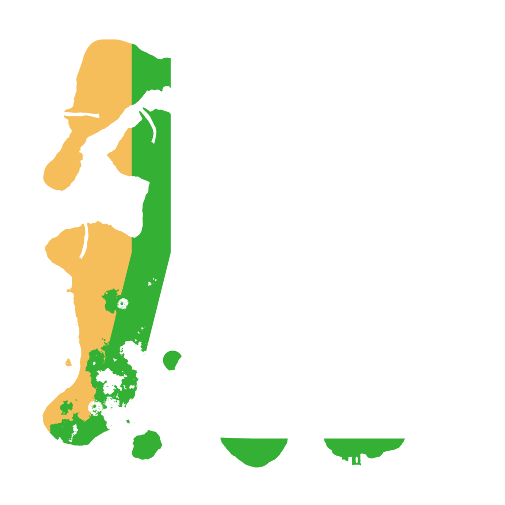 Biome Rust Map: Procedural Map, Size: 3500, Seed: 295135762