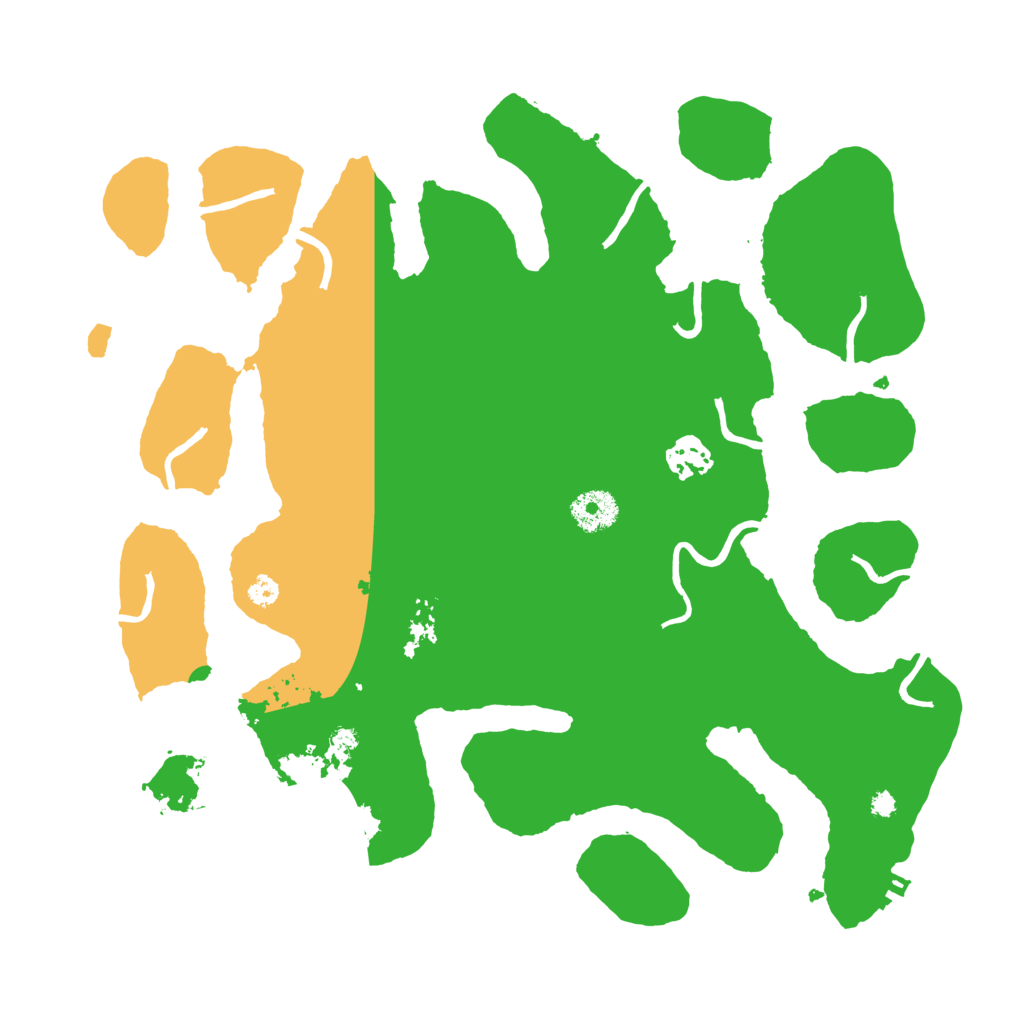 Biome Rust Map: Procedural Map, Size: 3500, Seed: 647211078