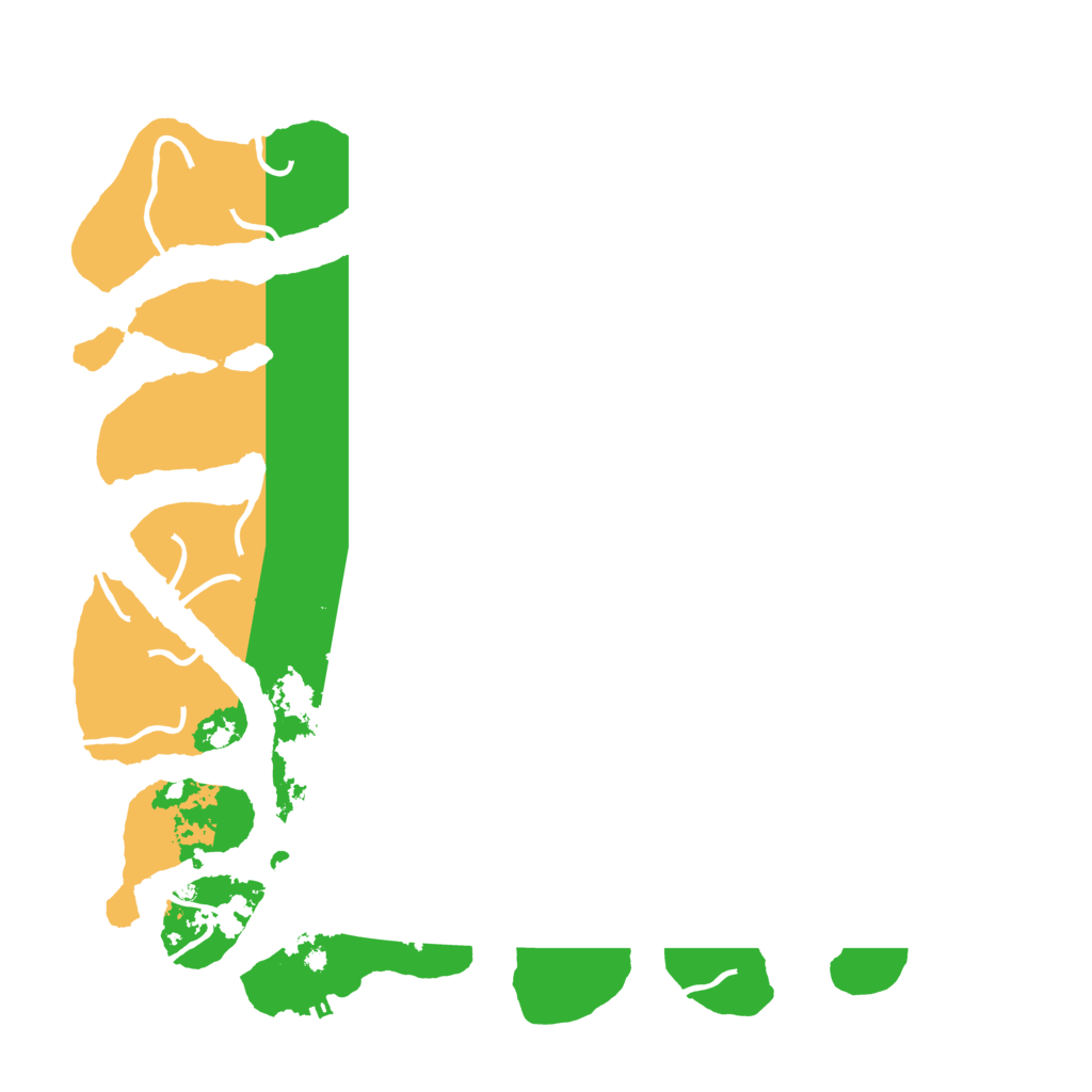 Biome Rust Map: Procedural Map, Size: 4500, Seed: 1757566654