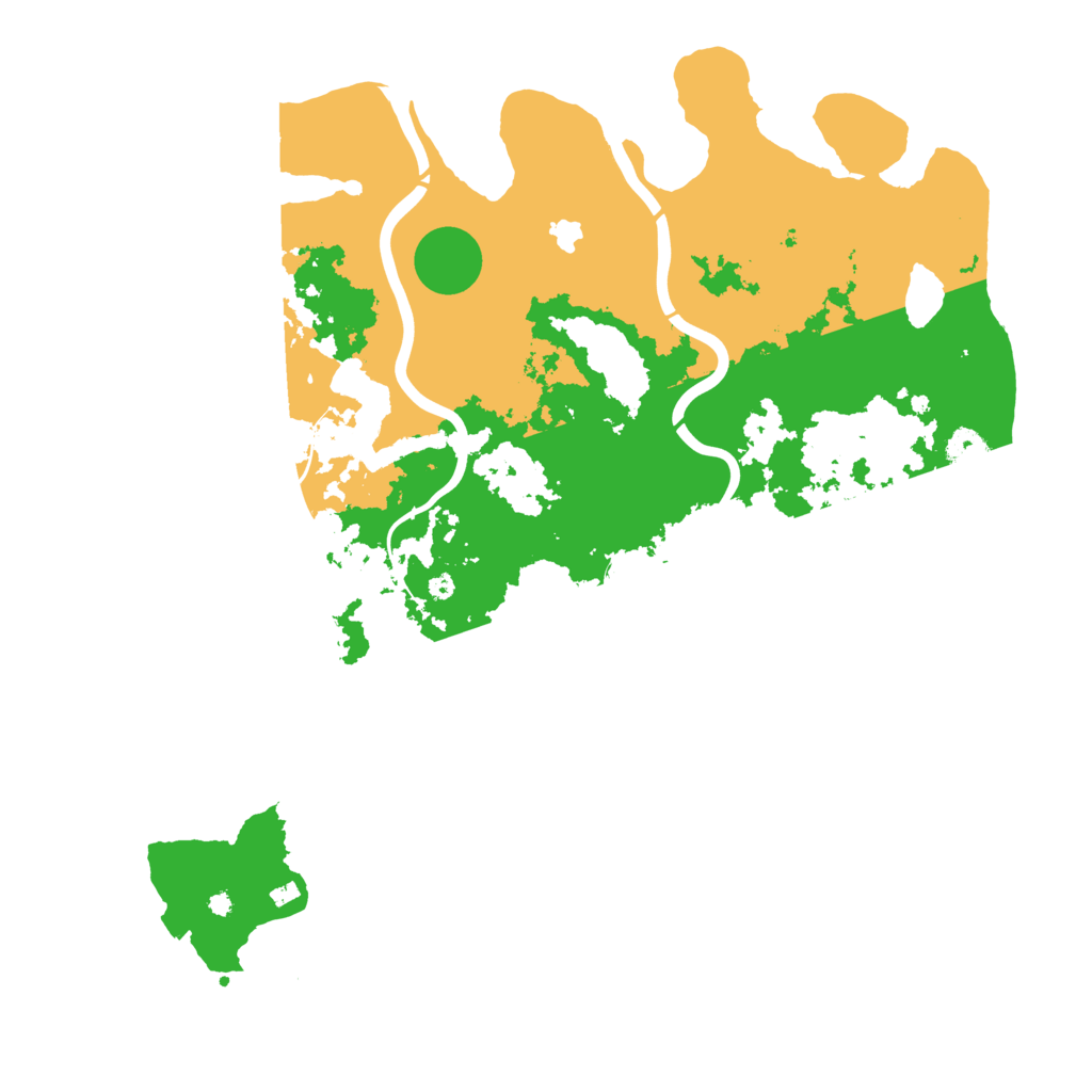 Biome Rust Map: Procedural Map, Size: 4250, Seed: 7986