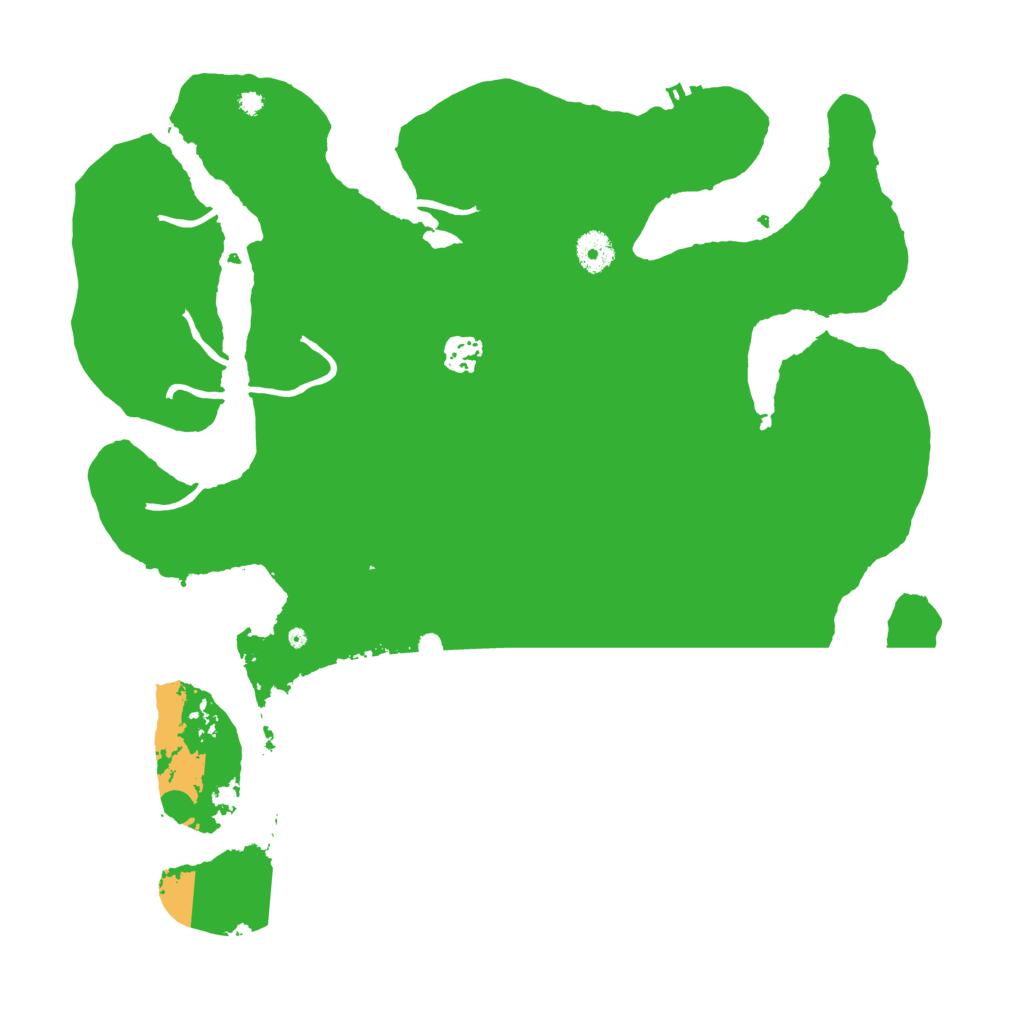 Biome Rust Map: Procedural Map, Size: 3950, Seed: 146433012