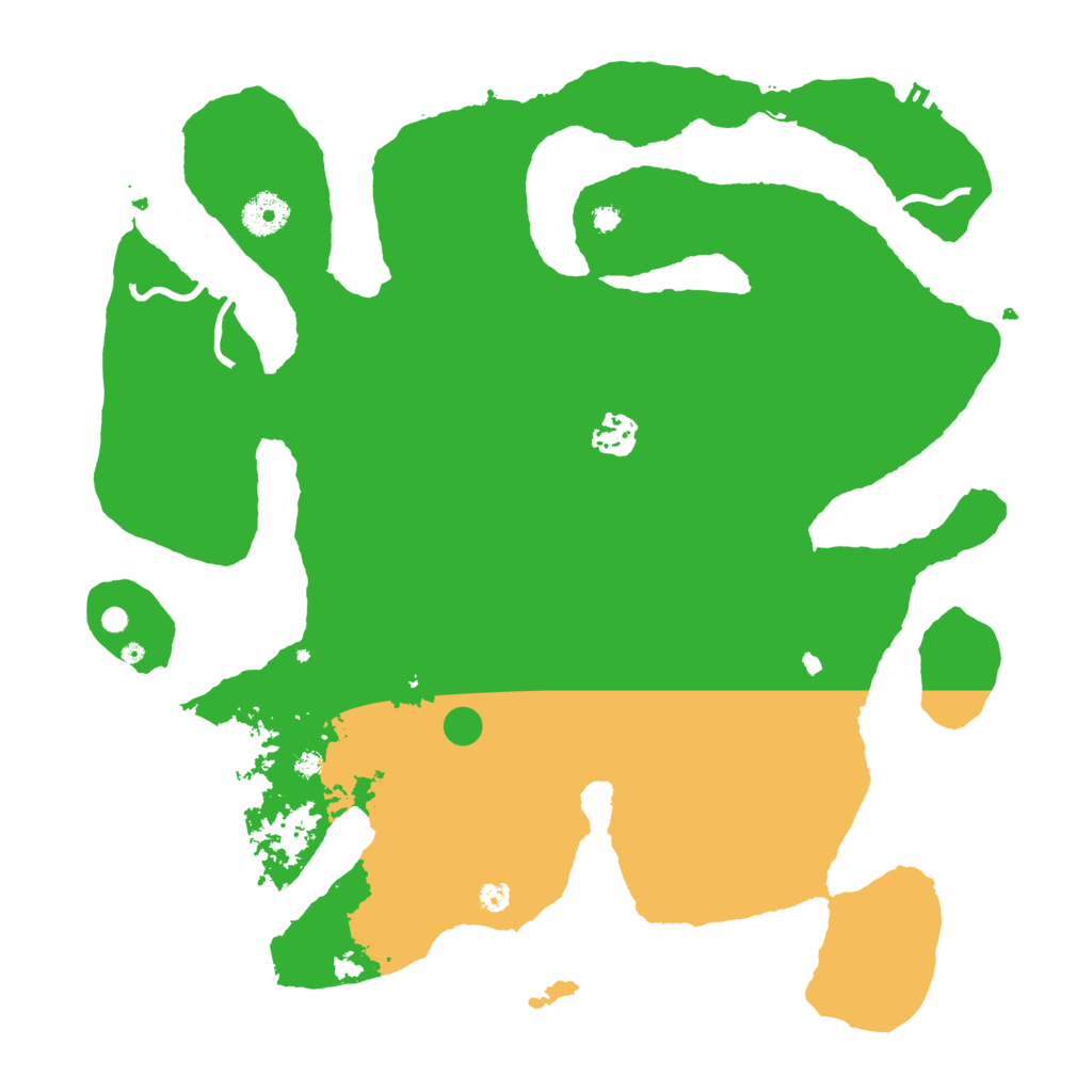 Biome Rust Map: Procedural Map, Size: 3700, Seed: 1872842643