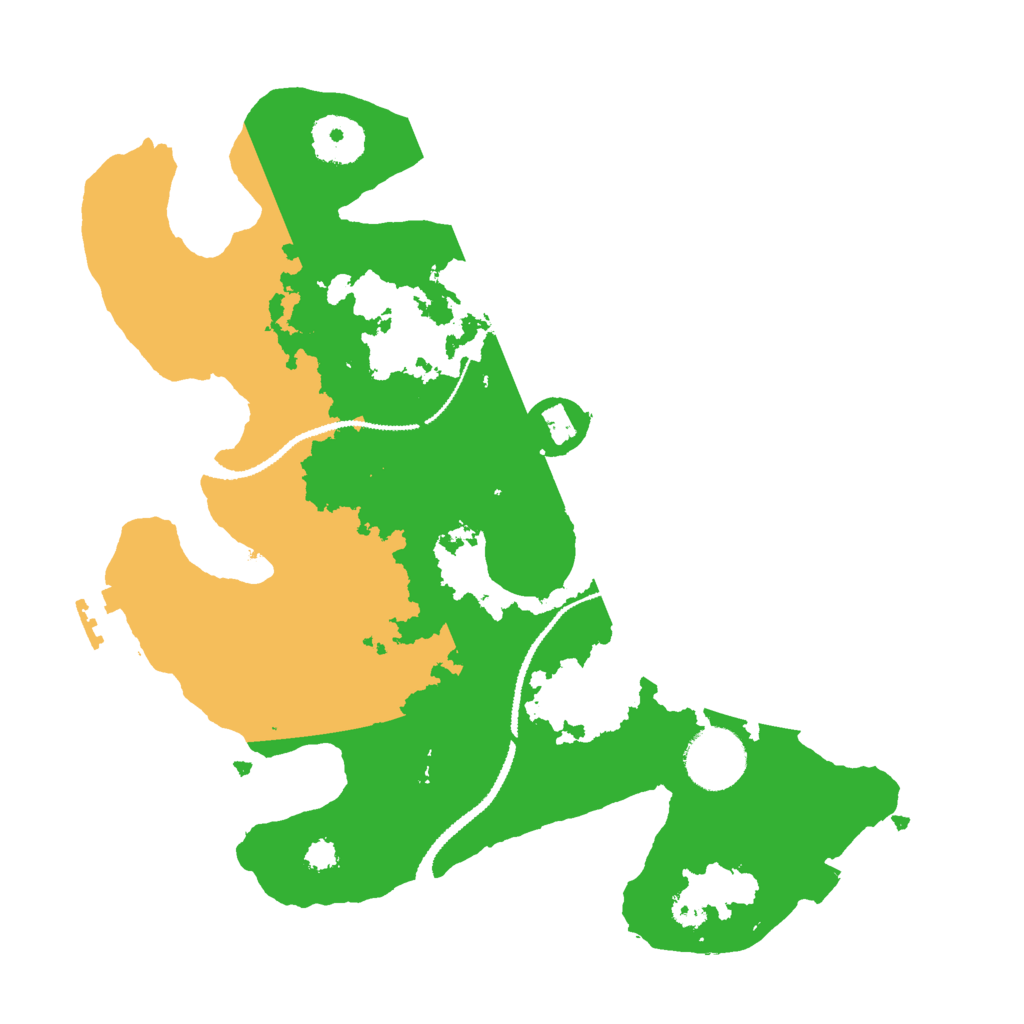 Biome Rust Map: Procedural Map, Size: 3000, Seed: 894748264