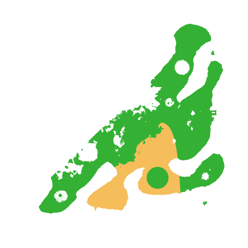 Biome Rust Map: Procedural Map, Size: 3000, Seed: 1436518442