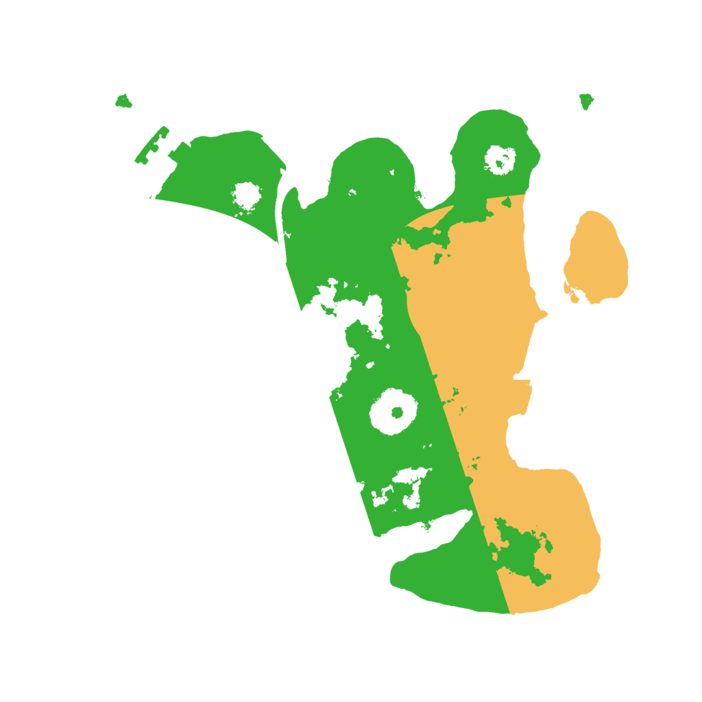 Biome Rust Map: Procedural Map, Size: 2332, Seed: 30508