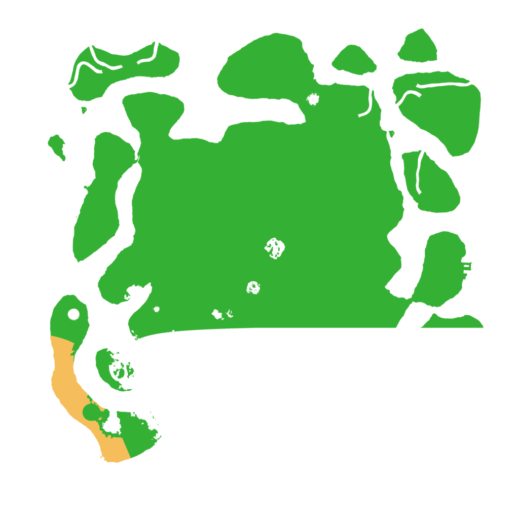 Biome Rust Map: Procedural Map, Size: 4000, Seed: 575908