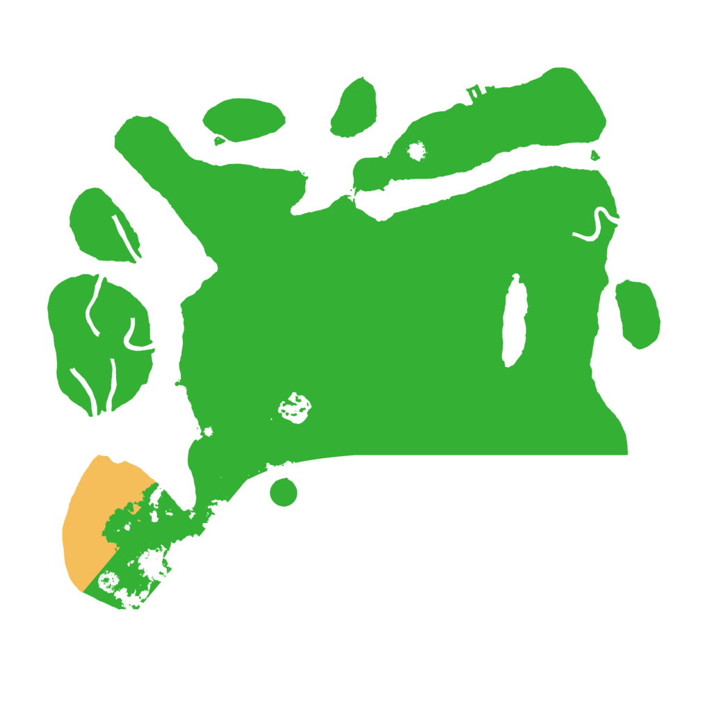 Biome Rust Map: Procedural Map, Size: 3500, Seed: 642873