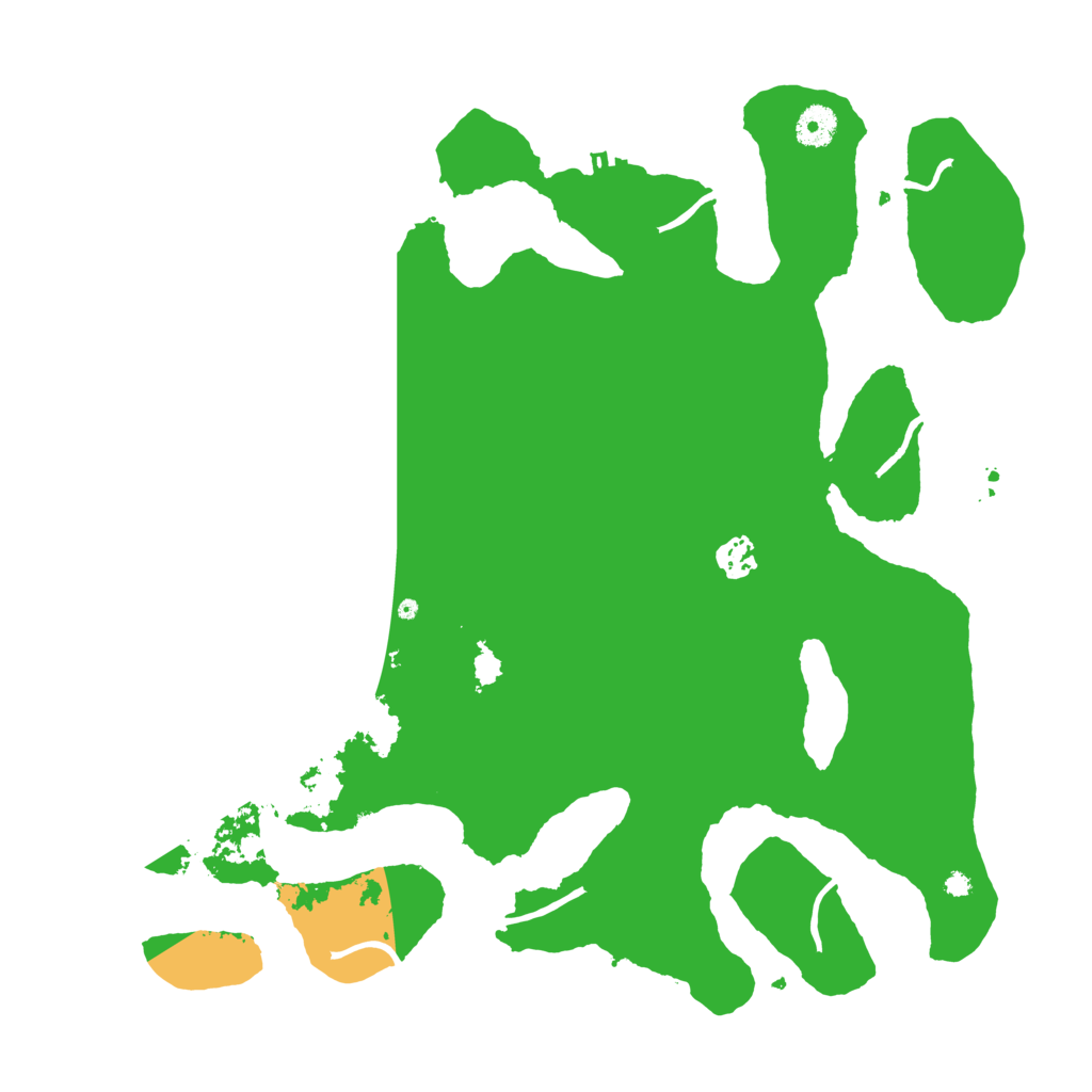 Biome Rust Map: Procedural Map, Size: 4000, Seed: 155415