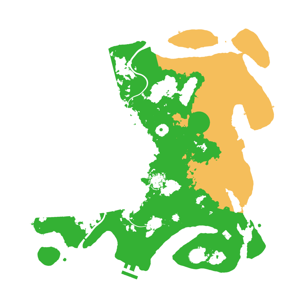 Biome Rust Map: Procedural Map, Size: 3600, Seed: 1526422089