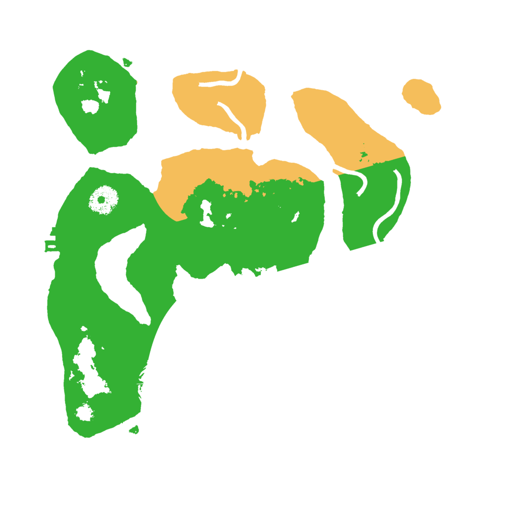 Biome Rust Map: Procedural Map, Size: 2700, Seed: 2234