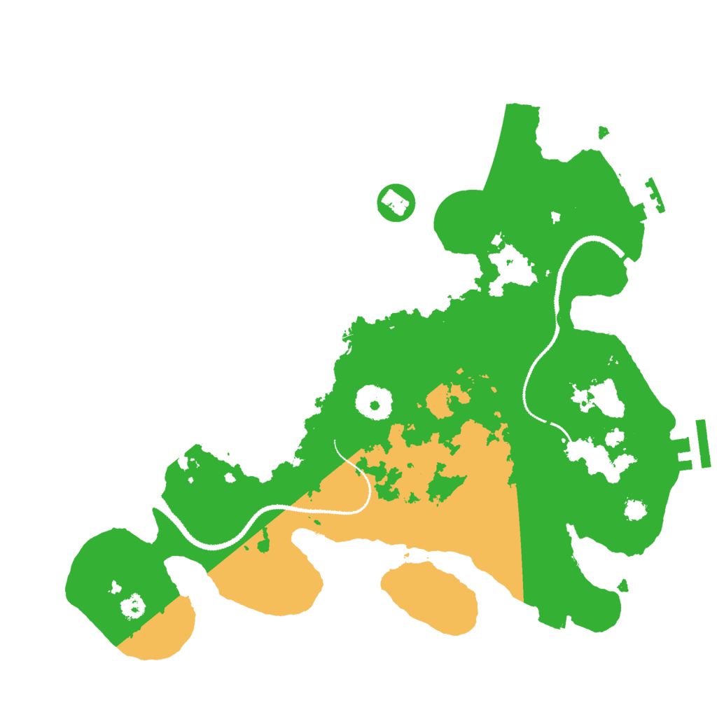 Biome Rust Map: Procedural Map, Size: 3000, Seed: 1475