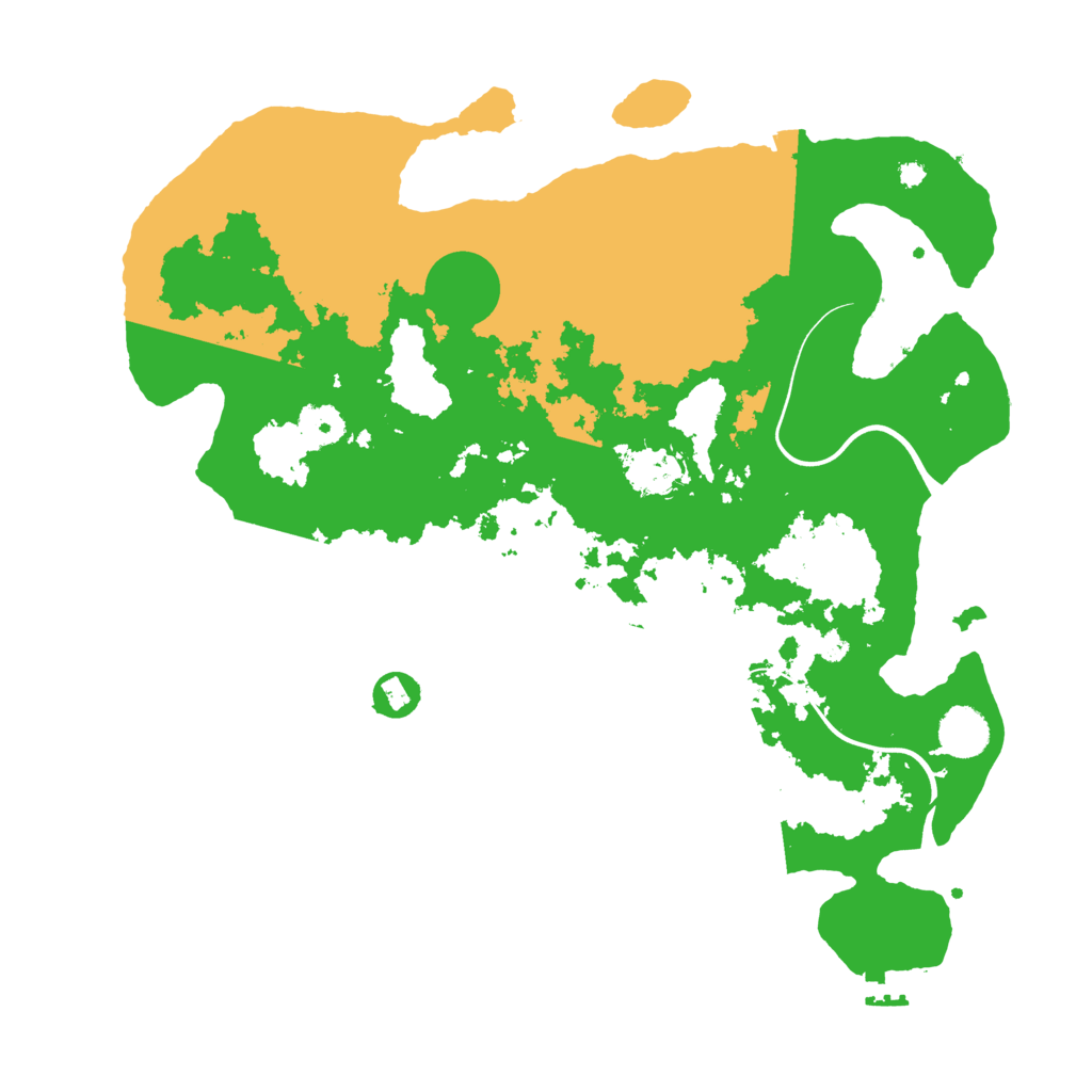 Biome Rust Map: Procedural Map, Size: 3850, Seed: 1908611441