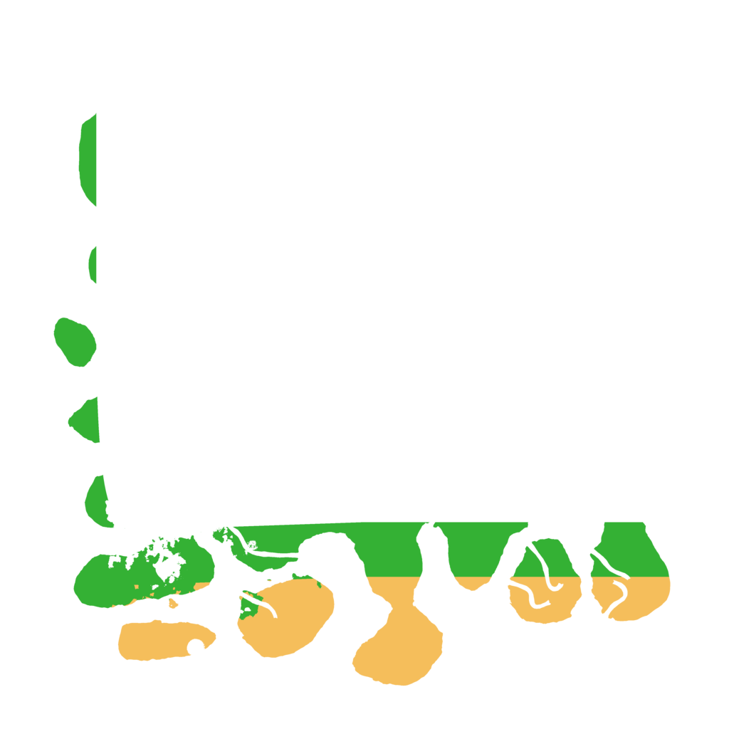 Biome Rust Map: Procedural Map, Size: 3700, Seed: 12022999