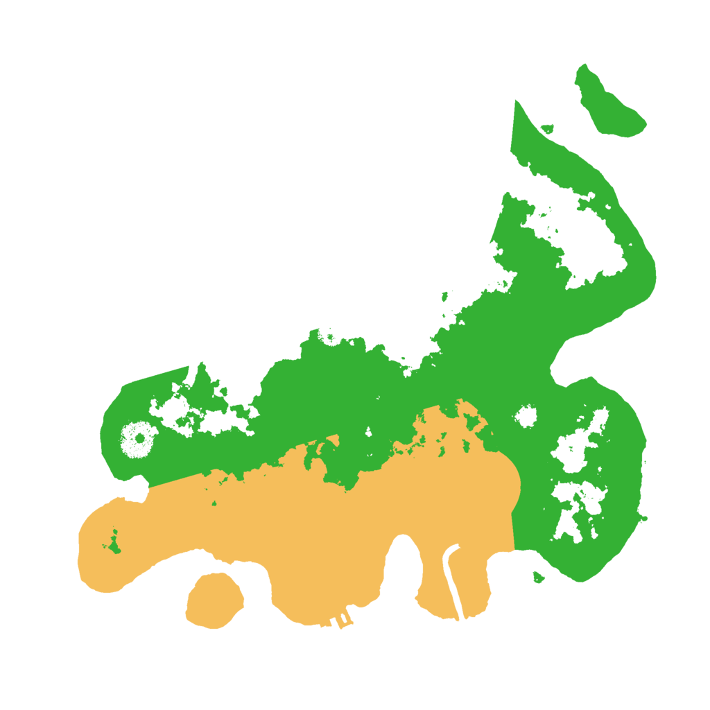 Biome Rust Map: Procedural Map, Size: 3000, Seed: 1770049543