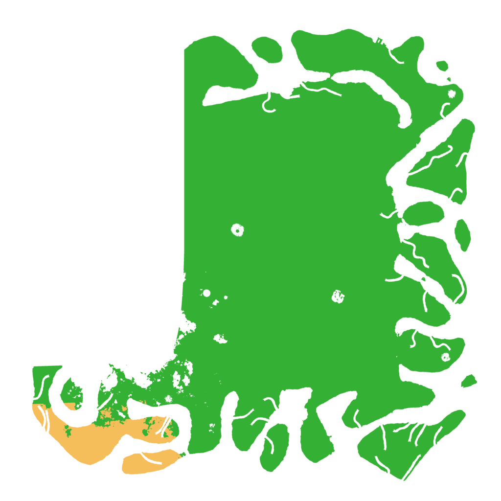 Biome Rust Map: Procedural Map, Size: 6000, Seed: 1976