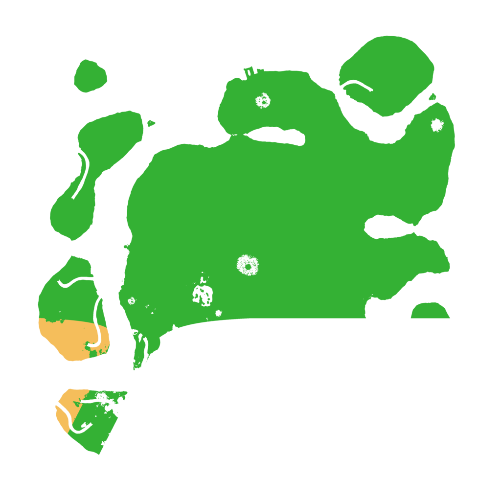 Biome Rust Map: Procedural Map, Size: 3500, Seed: 777878079