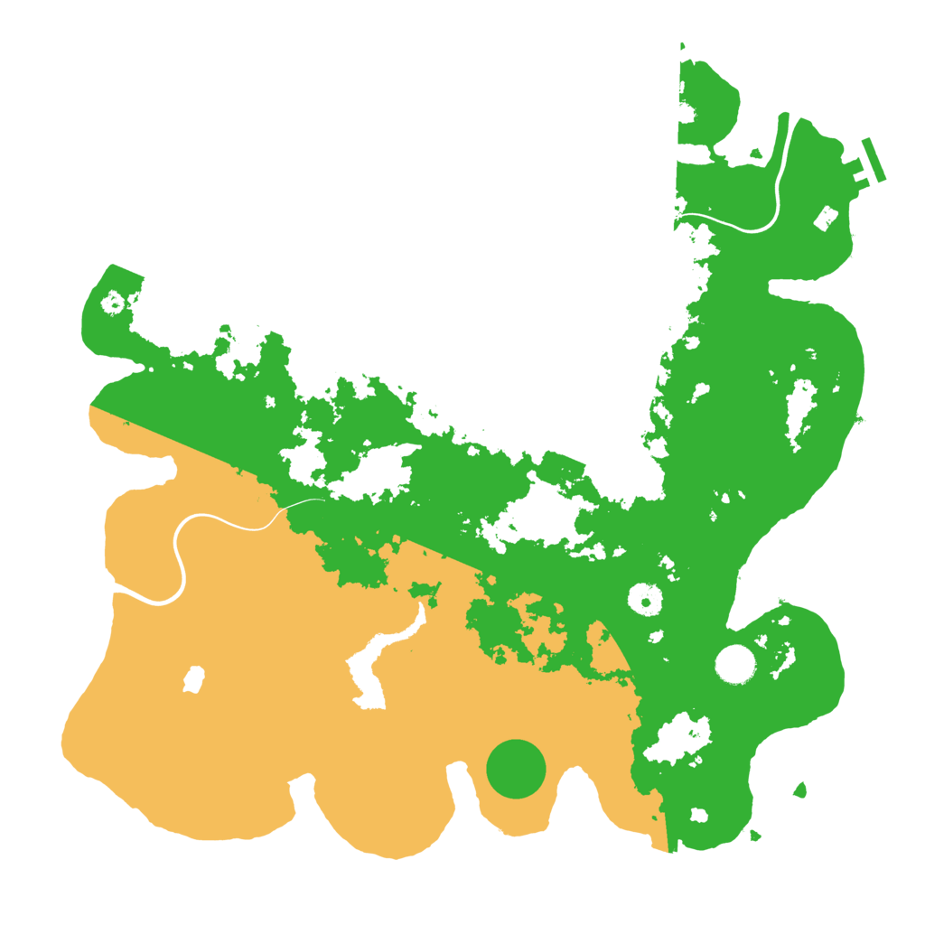 Biome Rust Map: Procedural Map, Size: 4100, Seed: 45576234