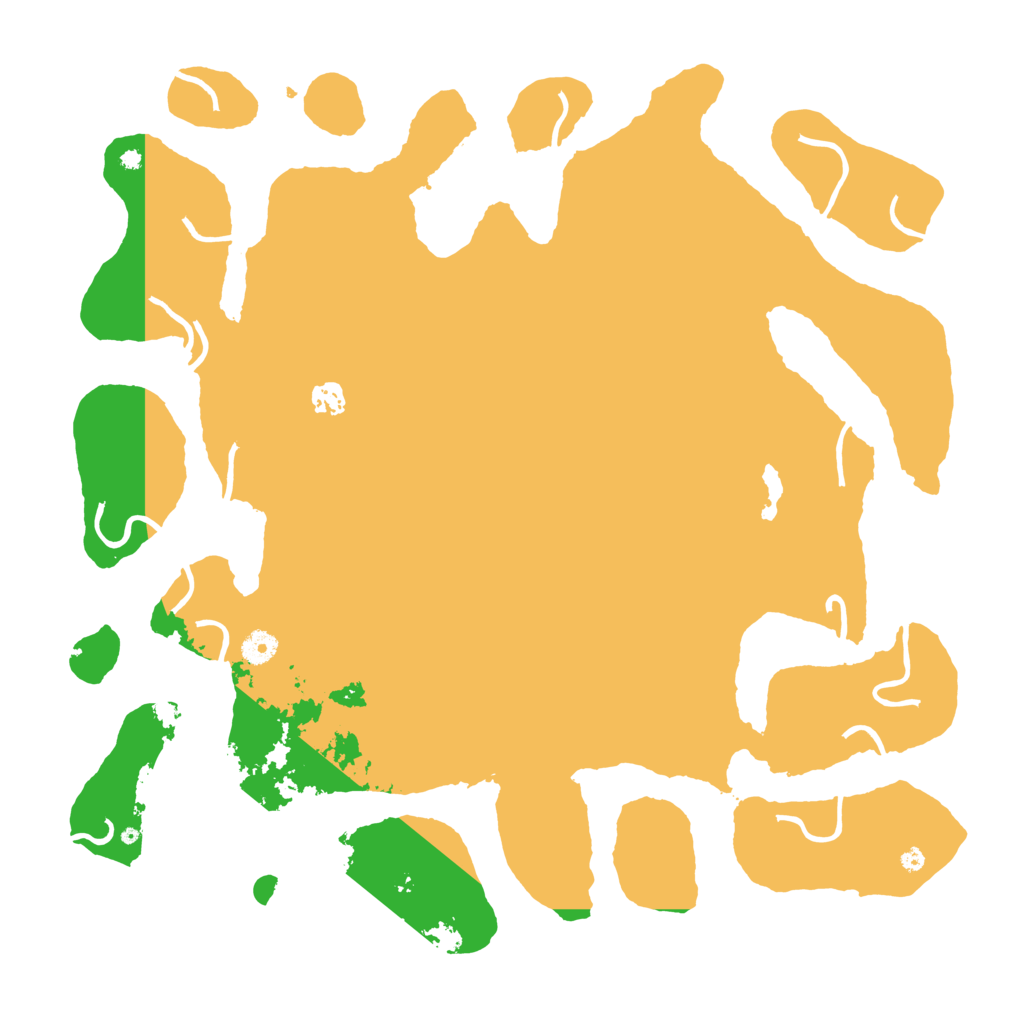 Biome Rust Map: Procedural Map, Size: 4500, Seed: 1334396203