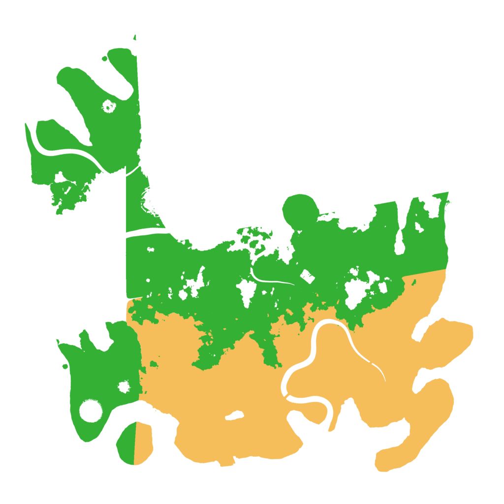 Biome Rust Map: Procedural Map, Size: 3875, Seed: 733407635