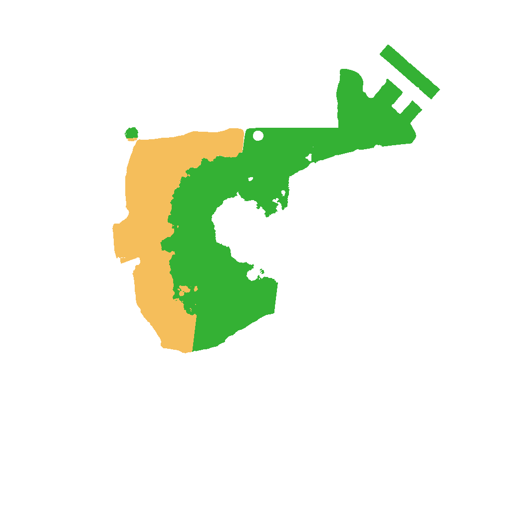 Biome Rust Map: Procedural Map, Size: 1500, Seed: 25125562