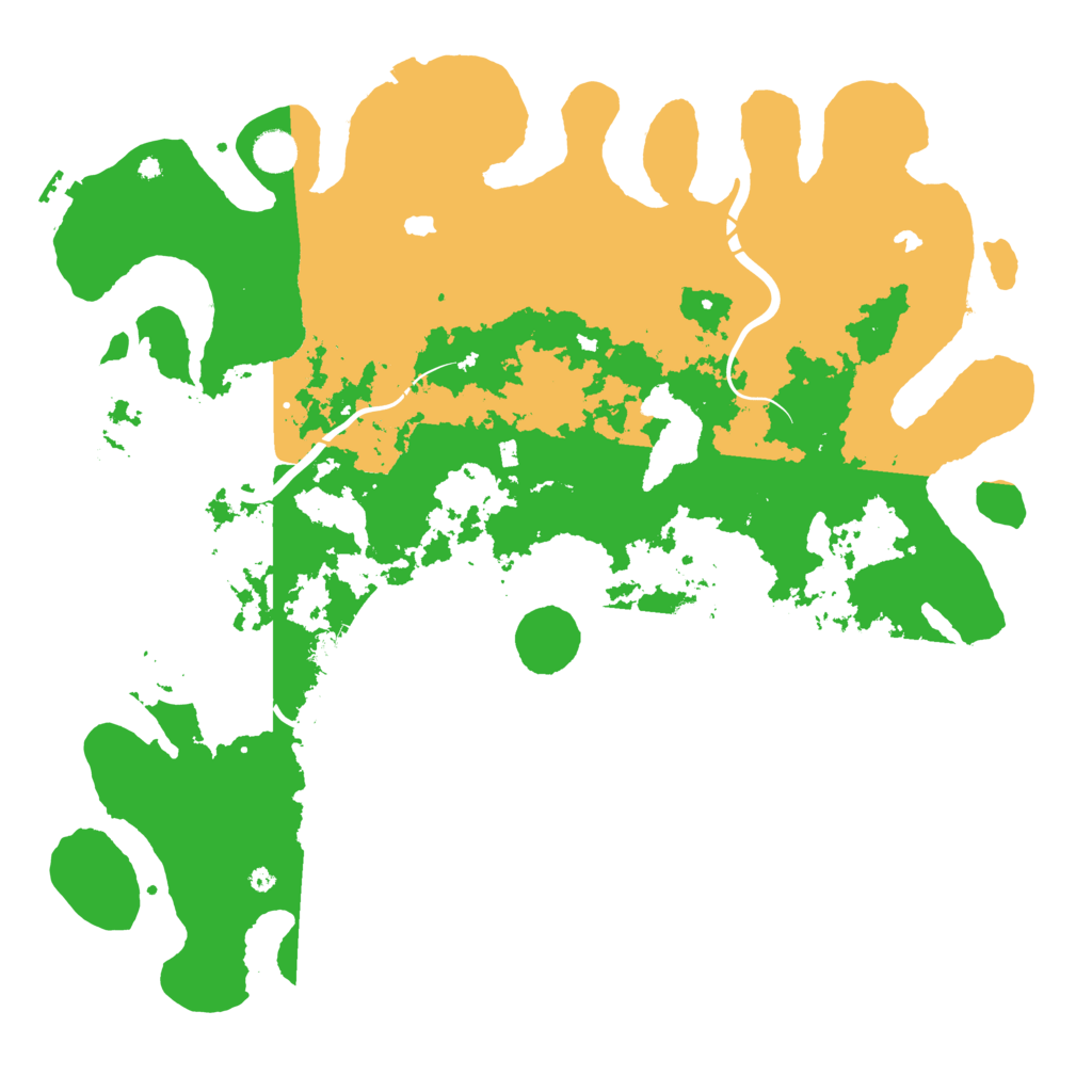 Biome Rust Map: Procedural Map, Size: 4500, Seed: 906002535
