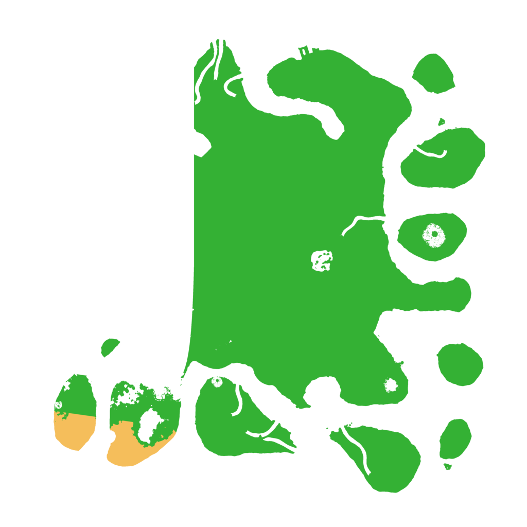 Biome Rust Map: Procedural Map, Size: 3550, Seed: 1950