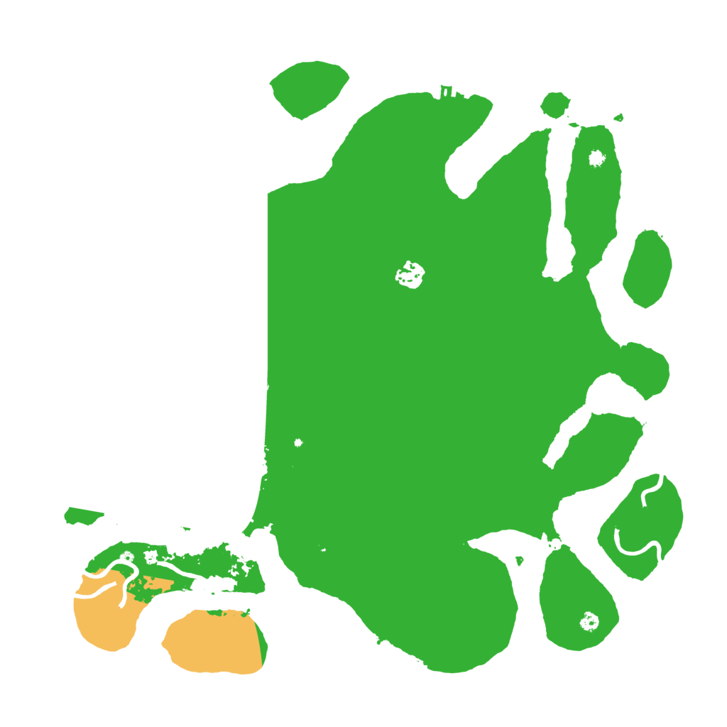 Biome Rust Map: Procedural Map, Size: 4000, Seed: 894864738