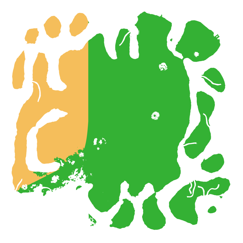 Biome Rust Map: Procedural Map, Size: 4500, Seed: 234732