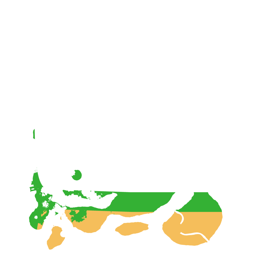 Biome Rust Map: Procedural Map, Size: 3500, Seed: 6359998