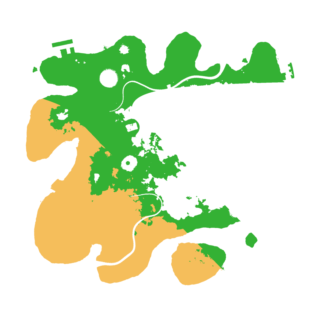 Biome Rust Map: Procedural Map, Size: 3000, Seed: 1423139836