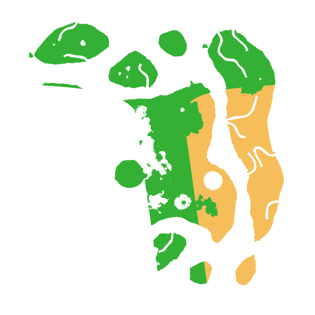 Biome Rust Map: Procedural Map, Size: 3000, Seed: 1169414802