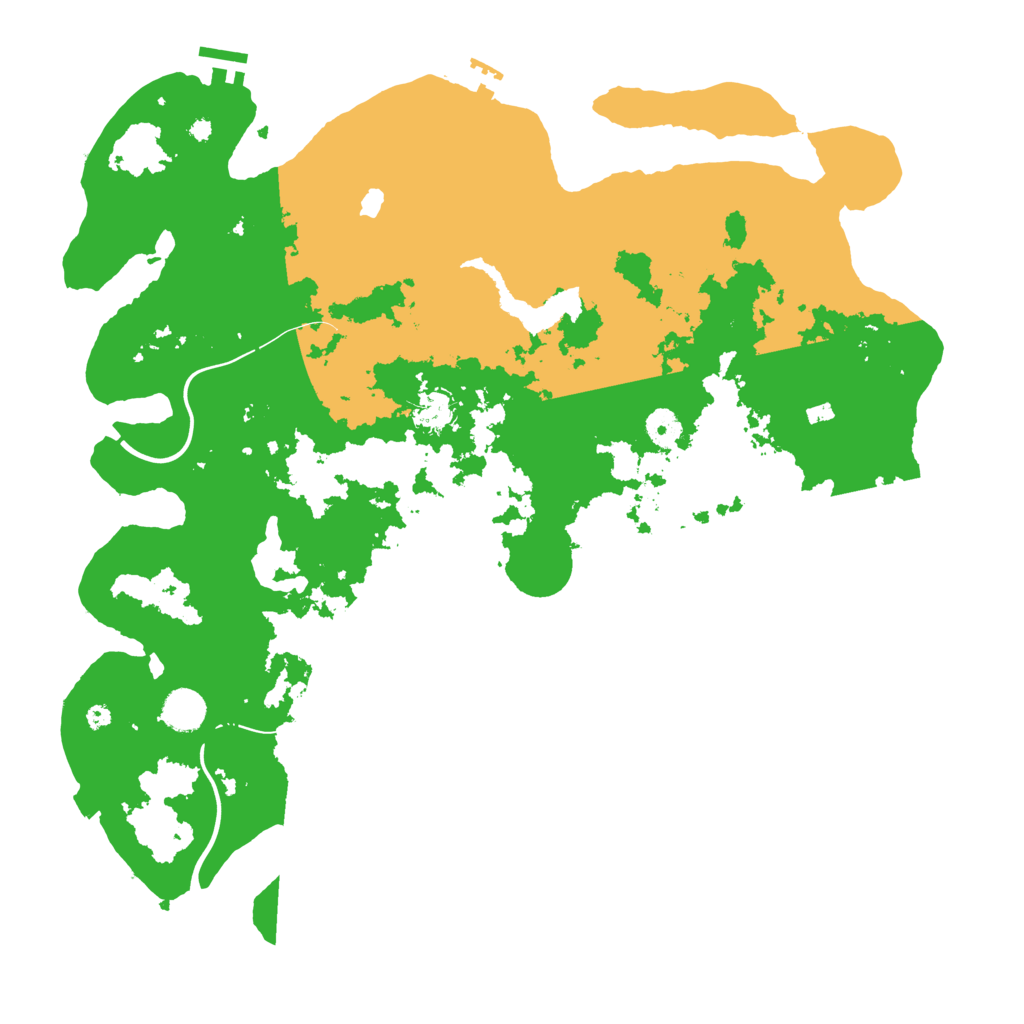 Biome Rust Map: Procedural Map, Size: 4250, Seed: 363700