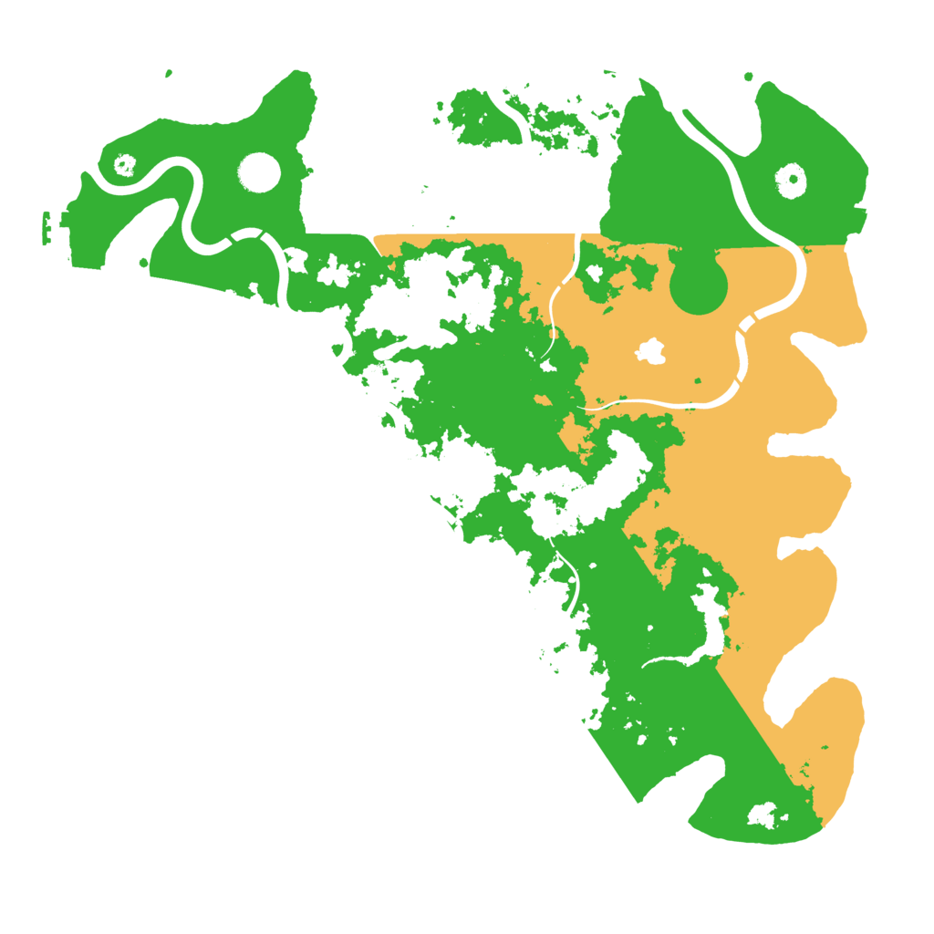 Biome Rust Map: Procedural Map, Size: 4250, Seed: 889075