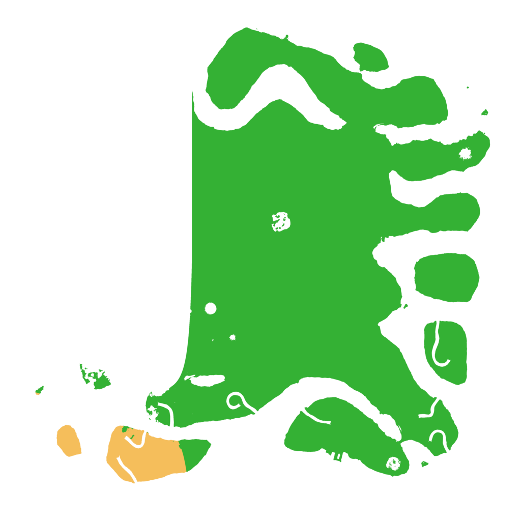 Biome Rust Map: Procedural Map, Size: 4000, Seed: 42605924