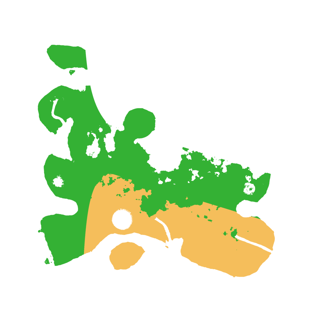 Biome Rust Map: Procedural Map, Size: 2703, Seed: 13825