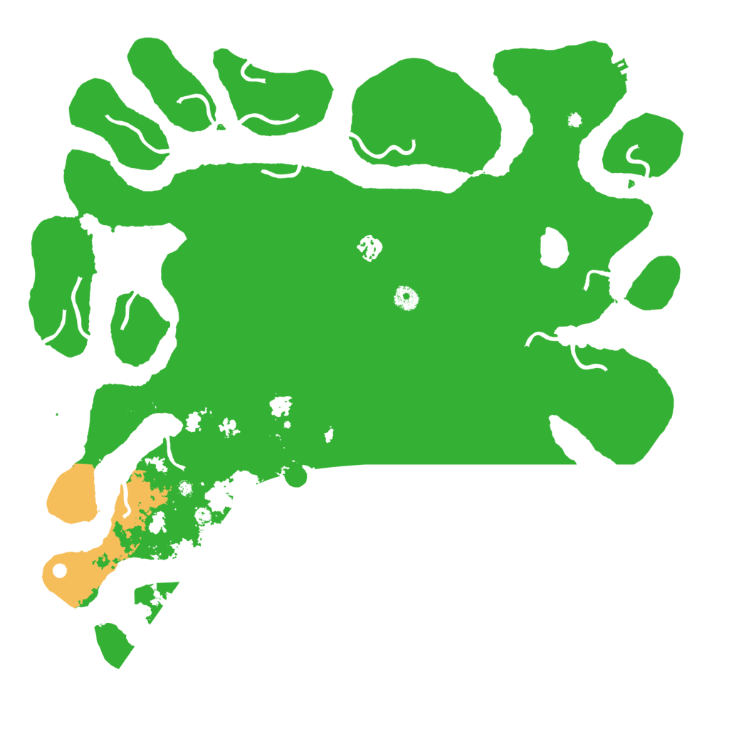 Biome Rust Map: Procedural Map, Size: 4500, Seed: 243915