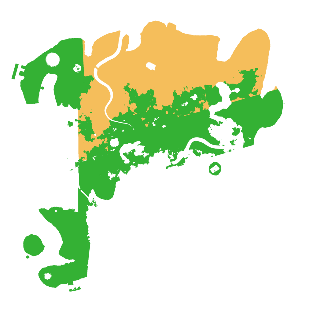 Biome Rust Map: Procedural Map, Size: 4000, Seed: 245898087