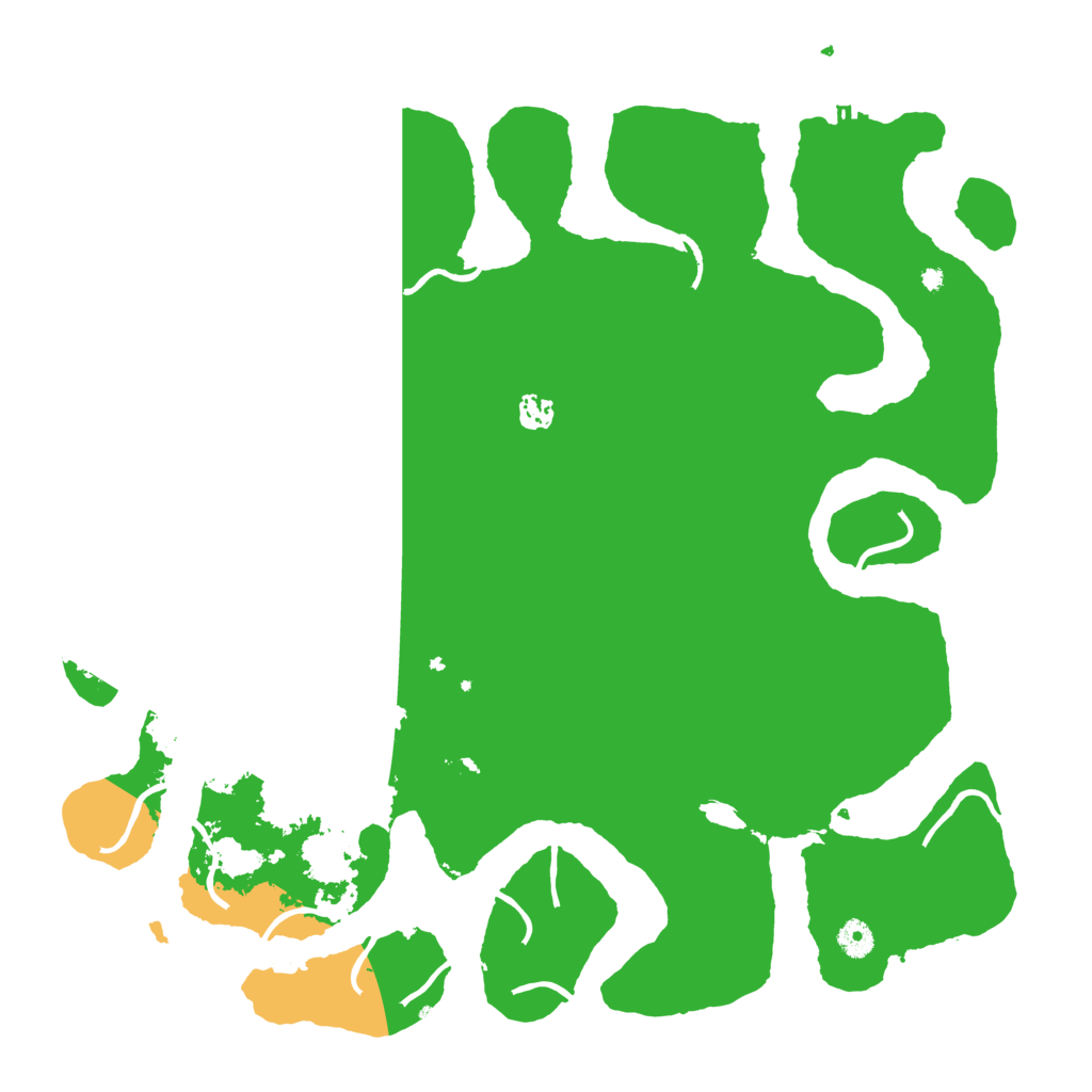 Biome Rust Map: Procedural Map, Size: 4500, Seed: 96491094