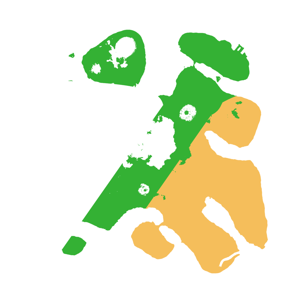 Biome Rust Map: Procedural Map, Size: 2800, Seed: 3921769