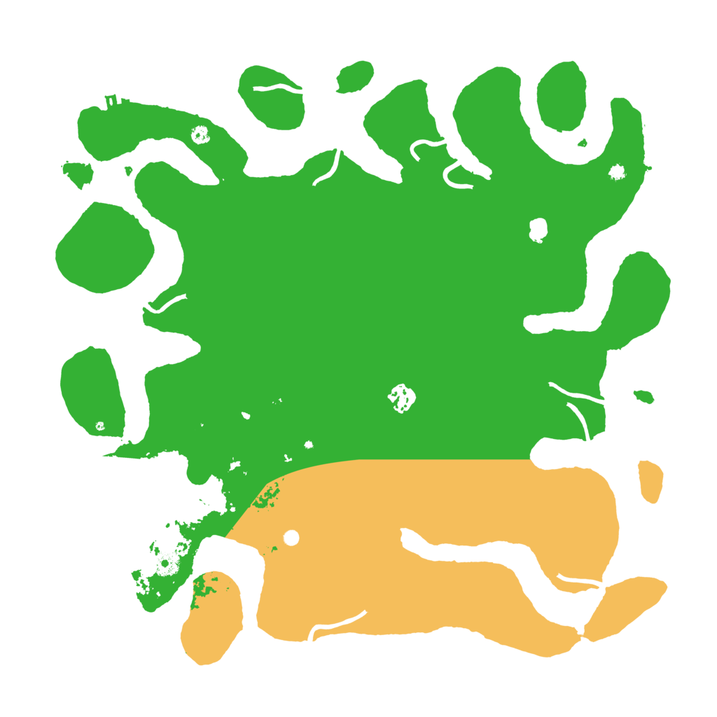 Biome Rust Map: Procedural Map, Size: 4000, Seed: 12388